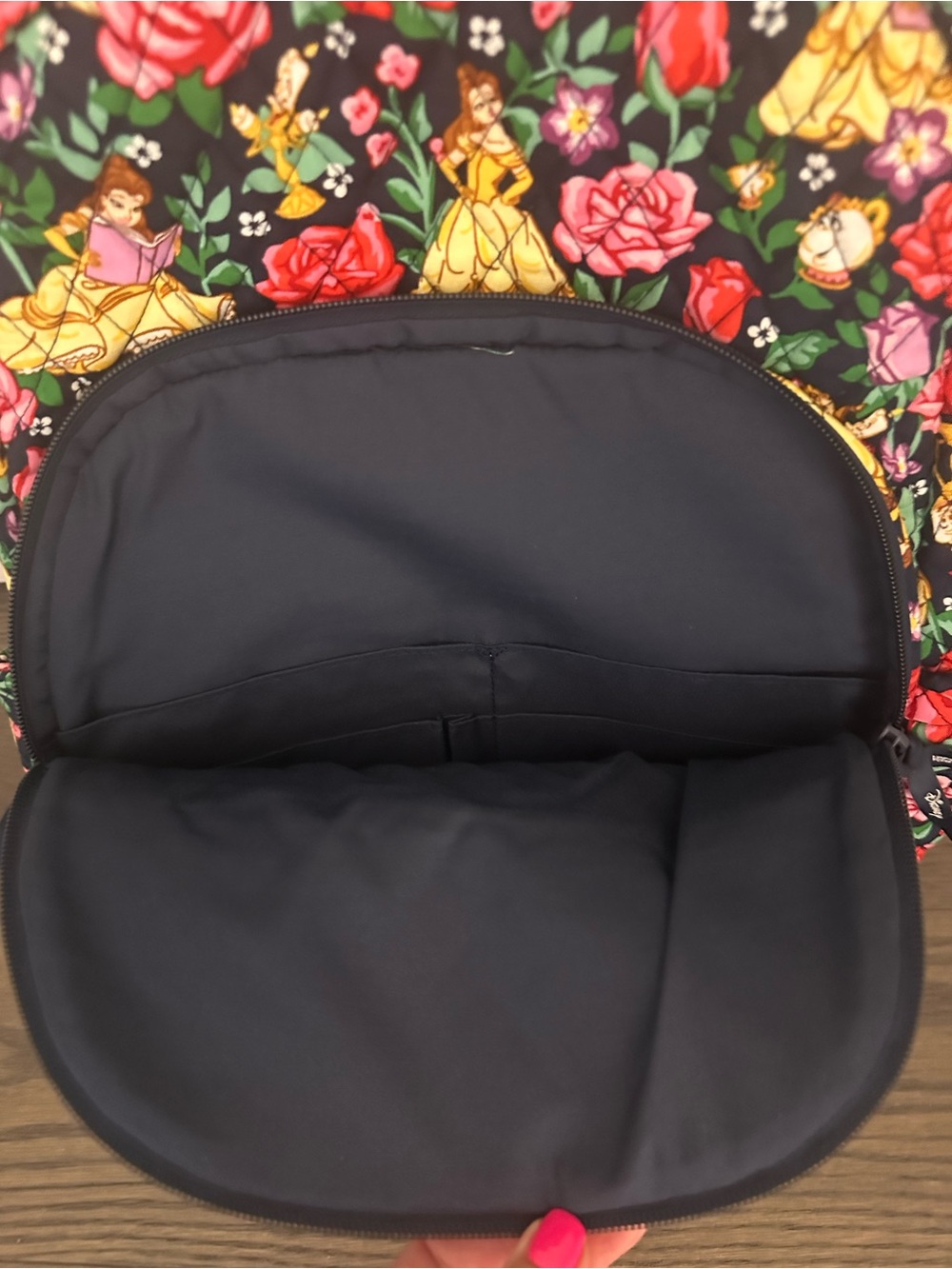 Vera Bradley Limited Edition Disney’s Belle Large Backpack NWT - Picture 8 of 16